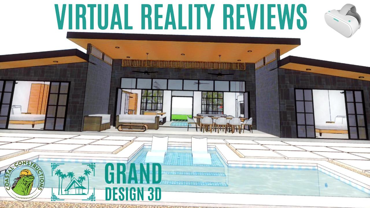 Video preview: VR walkthrough of a 3D home design in Costa Rica